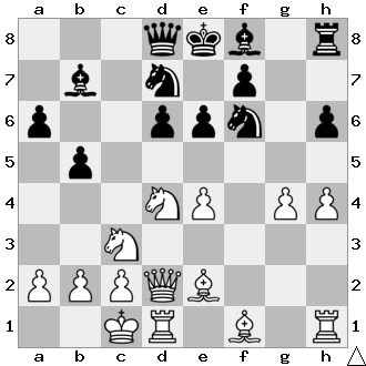 Unbelievably, it´s the g pawn that black takes.